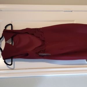 L Lulu's romantic open back dress
